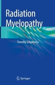 Cover von Radiation Myelopathy