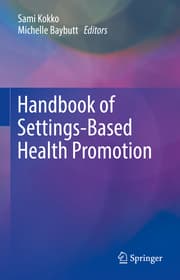 Cover von Handbook of Settings-Based Health Promotion