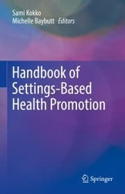 Cover von Handbook of Settings-Based Health Promotion