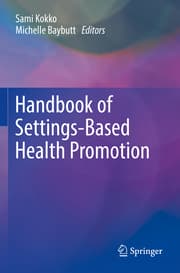 Cover von Handbook of Settings-Based Health Promotion