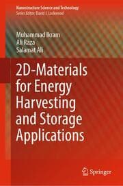 Cover von 2D-Materials for Energy Harvesting and Storage Applications