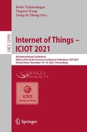 Cover von Internet of Things - ICIOT 2021