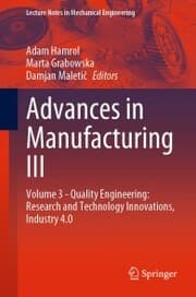 Cover von Advances in Manufacturing III