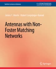Cover von Antennas with Non-Foster Matching Networks