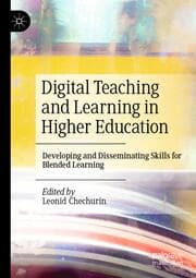Cover von Digital Teaching and Learning in Higher Education