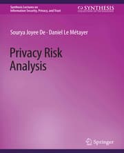 Cover von Privacy Risk Analysis