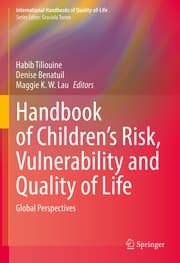 Cover von Handbook of Childrens Risk, Vulnerability and Quality of Life