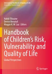 Cover von Handbook of Childrens Risk, Vulnerability and Quality of Life