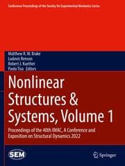 Cover von Nonlinear Structures & Systems, Volume 1
