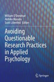 Cover von Avoiding Questionable Research Practices in Applied Psychology