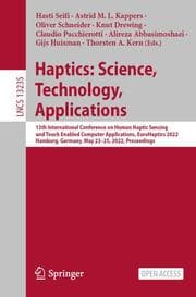 Cover von Haptics: Science, Technology, Applications