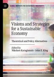 Cover von Visions and Strategies for a Sustainable Economy