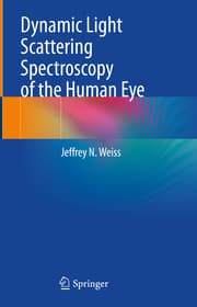 Cover von Dynamic Light Scattering Spectroscopy of the Human Eye