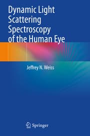 Cover von Dynamic Light Scattering Spectroscopy of the Human Eye