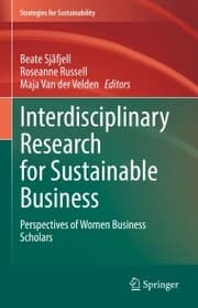 Cover von Interdisciplinary Research for Sustainable Business