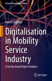 Cover von Digitalisation in Mobility Service Industry