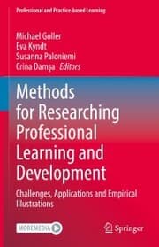 Cover von Methods for Researching Professional Learning and Development