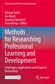 Cover von Methods for Researching Professional Learning and Development