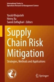 Cover von Supply Chain Risk Mitigation