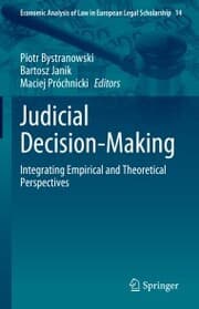Cover von Judicial Decision-Making