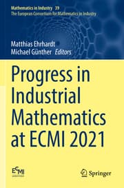 Cover von Progress in Industrial Mathematics at ECMI 2021