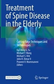 Cover von Treatment of Spine Disease in the Elderly