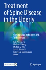 Cover von Treatment of Spine Disease in the Elderly