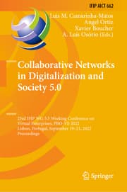 Cover von Collaborative Networks in Digitalization and Society 5.0