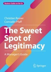 Cover von The Sweet Spot of Legitimacy