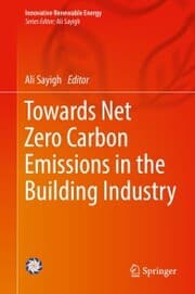 Cover von Towards Net Zero Carbon Emissions in the Building Industry