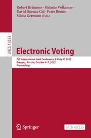 Cover von Electronic Voting