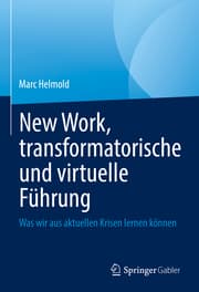 Cover von New Work, transformatorische und virtuelle Führung
