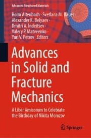Cover von Advances in Solid and Fracture Mechanics