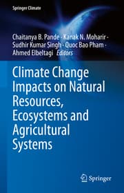 Cover von Climate Change Impacts on Natural Resources, Ecosystems and Agricultural Systems