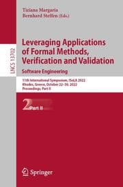 Cover von Leveraging Applications of Formal Methods, Verification and Validation. Software Engineering