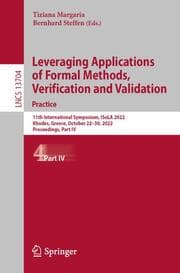 Cover von Leveraging Applications of Formal Methods, Verification and Validation. Practice