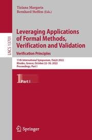 Cover von Leveraging Applications of Formal Methods, Verification and Validation. Verification Principles