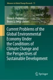 Cover von Current Problems of the Global Environmental Economy Under the Conditions of Climate Change and the Perspectives of Sustainable Development
