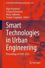 Cover von Smart Technologies in Urban Engineering