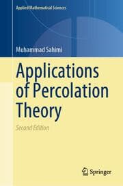 Cover von Applications of Percolation Theory