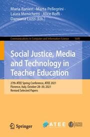 Cover von Social Justice, Media and Technology in Teacher Education