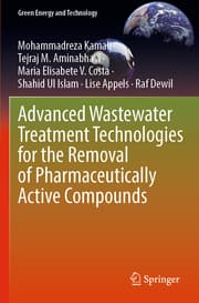 Cover von Advanced Wastewater Treatment Technologies for the Removal of Pharmaceutically Active Compounds
