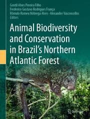 Cover von Animal Biodiversity and Conservation in Brazil's Northern Atlantic Forest