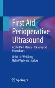 Cover von First Aid Perioperative Ultrasound