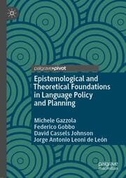 Cover von Epistemological and Theoretical Foundations in Language Policy and Planning