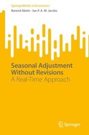 Cover von Seasonal Adjustment Without Revisions