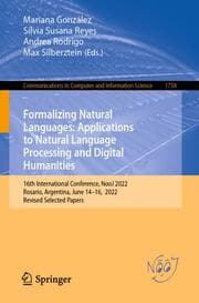 Cover von Formalizing Natural Languages: Applications to Natural Language Processing and Digital Humanities