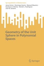 Cover von Geometry of the Unit Sphere in Polynomial Spaces