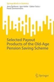 Cover von Selected Payout Products of the Old-Age Pension Saving Scheme