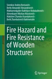 Cover von Fire Hazard and Fire Resistance of Wooden Structures